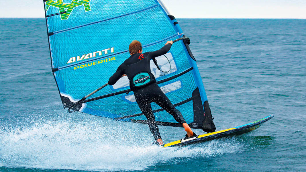 Test 2017: Freeride sail Avanti Poweride