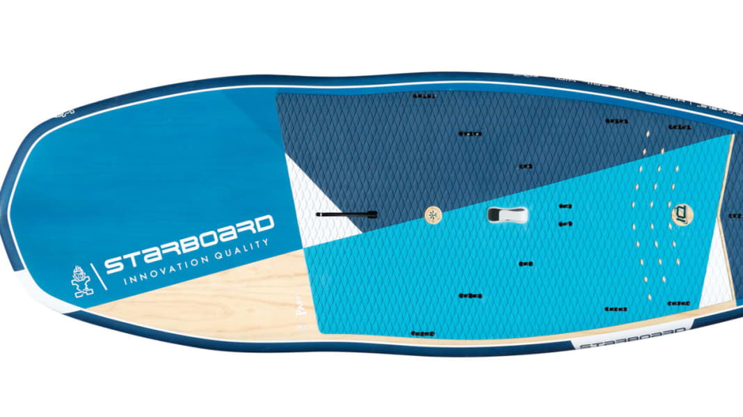 Windfoil, Wing, SUP: Crossoverboard Starboard Hyper Nut in test