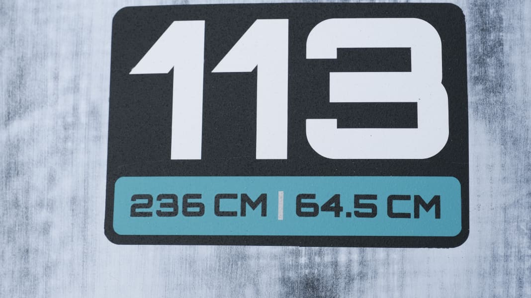 Volume, width, length: What do the board size specifications mean?