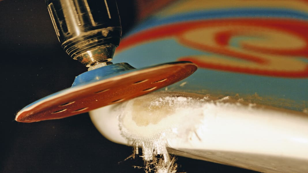 Workshop: How to repair fins, base plates and board laminate