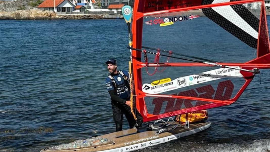 Plastic Soup Surfer: From Oslo to London on a board made of plastic waste