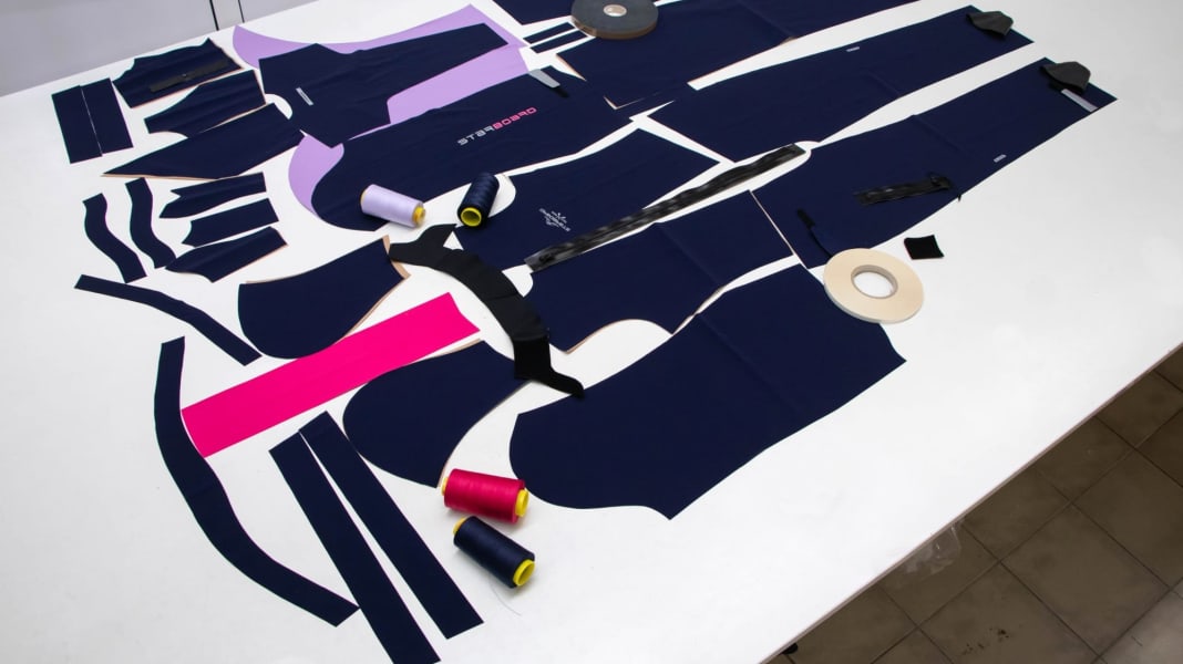 How is a SUP suit, a "dry suit for SUP", made? Insights into the production of Starboard SUP Suits at PTT in Croatia.