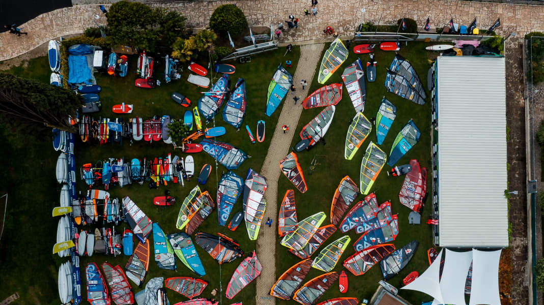 PWA World Cup Lake Garda: Long wait for the Ora - after a short morning race on day 3