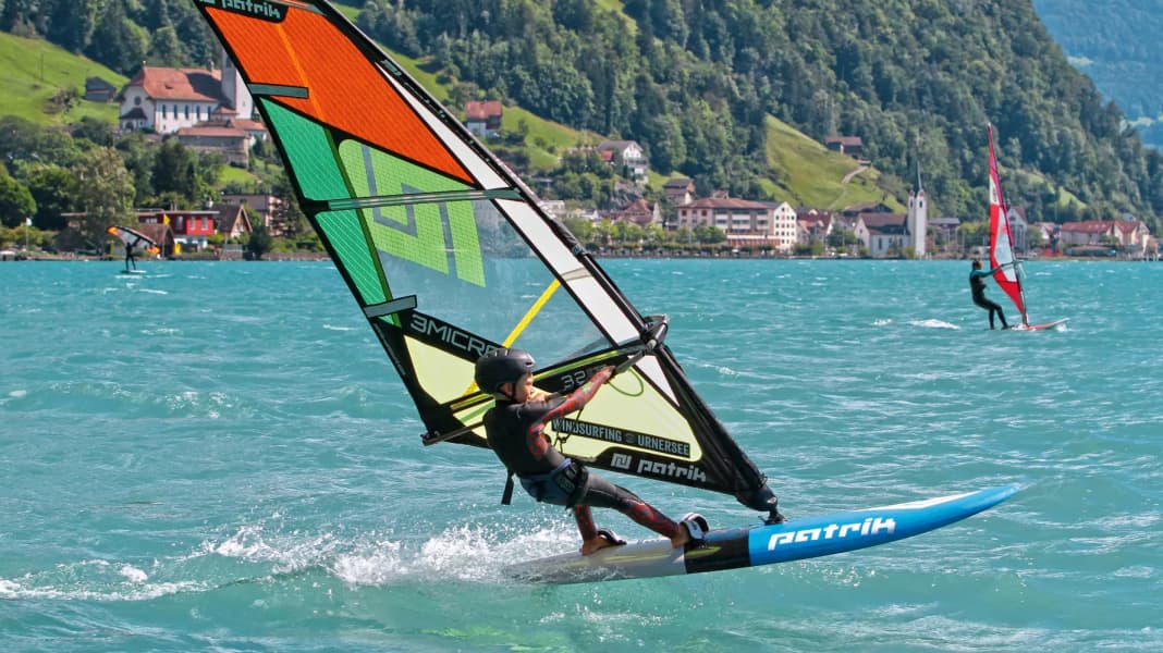 Patrik Micro Ride 115: Children's board for glide surfing and first manoeuvres