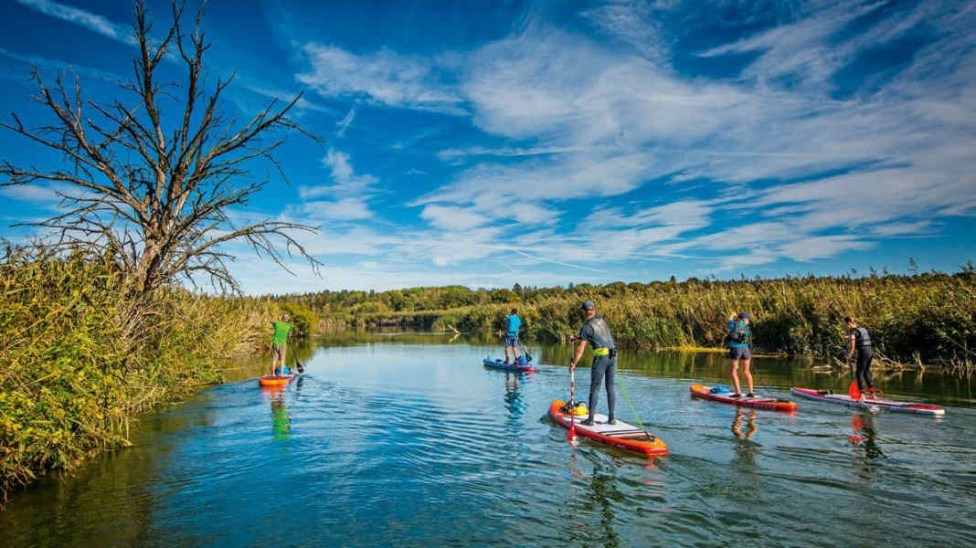 Touren-Tipp Ammersee: Mit SUP und Bike entlang der Amper