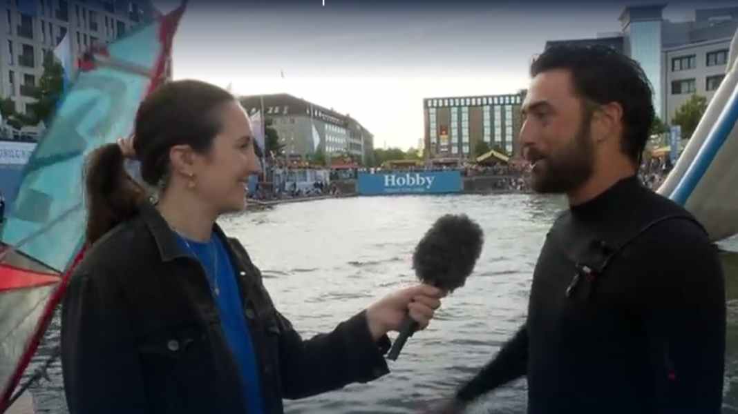 Kieler Woche: Tow-in freestyler on NDR