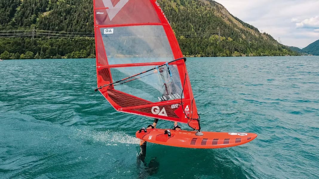 Schon gefahren: Foilsegel GA Air Ride und GA Phantom Air im Test