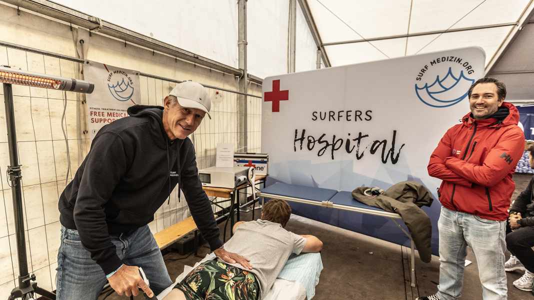 Kostenlose medizinische Beratung: Surfmedizin e.V. berät und betreut die PWA-Profis