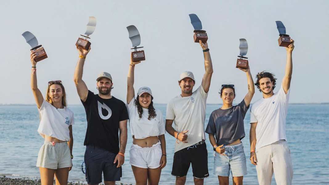 Wingfoil world champions: Nia Suardiaz and Bastien Escofet look back on the season