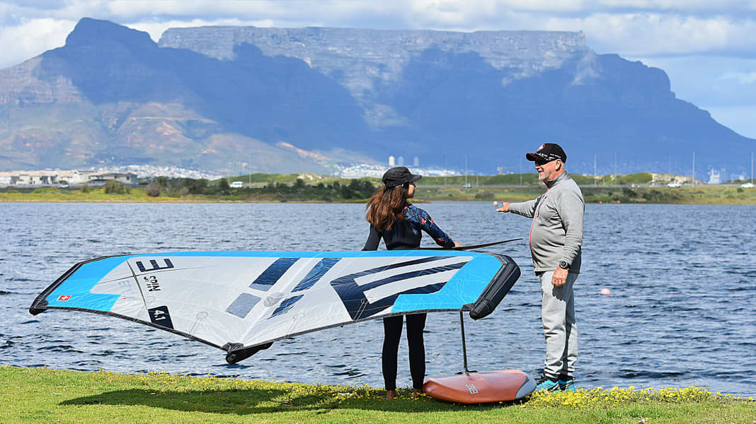 Portrait: The first wingfoil school in South Africa