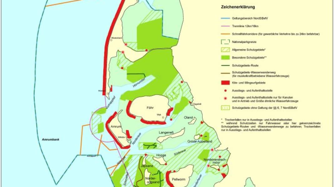 Wingverbot im Nationalpark Wattenmeer - Prüfung in 10 Jahren?