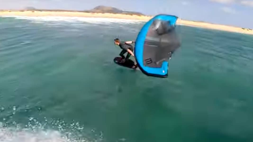 Dreamlike wingfoiling on the Cape Verde Islands
