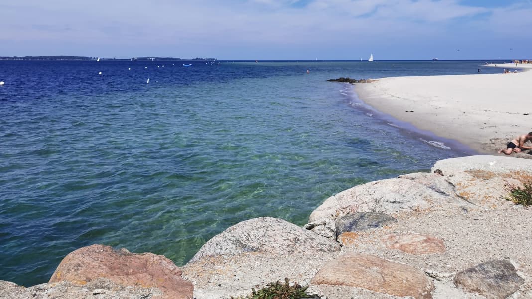 Laboe - Spot at the harbour closed to water sports enthusiasts