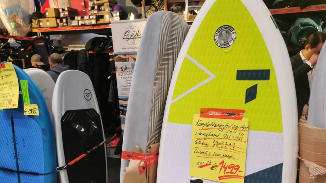 boot 2023: The trade fair bargains for wingsurfers