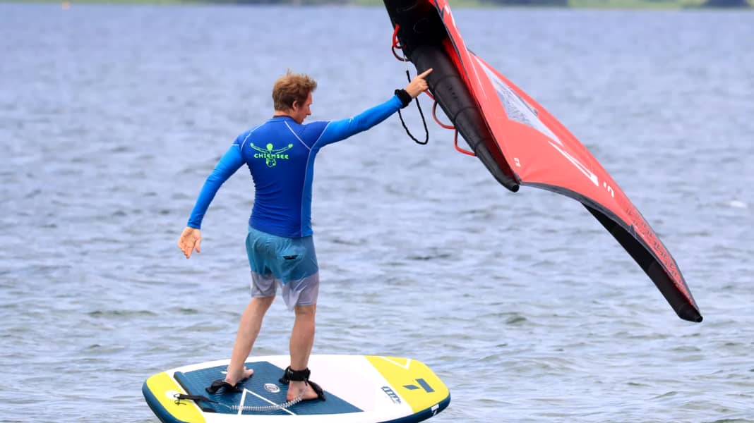 Tahe Aria Air the inflatable wingboard in the test SURF