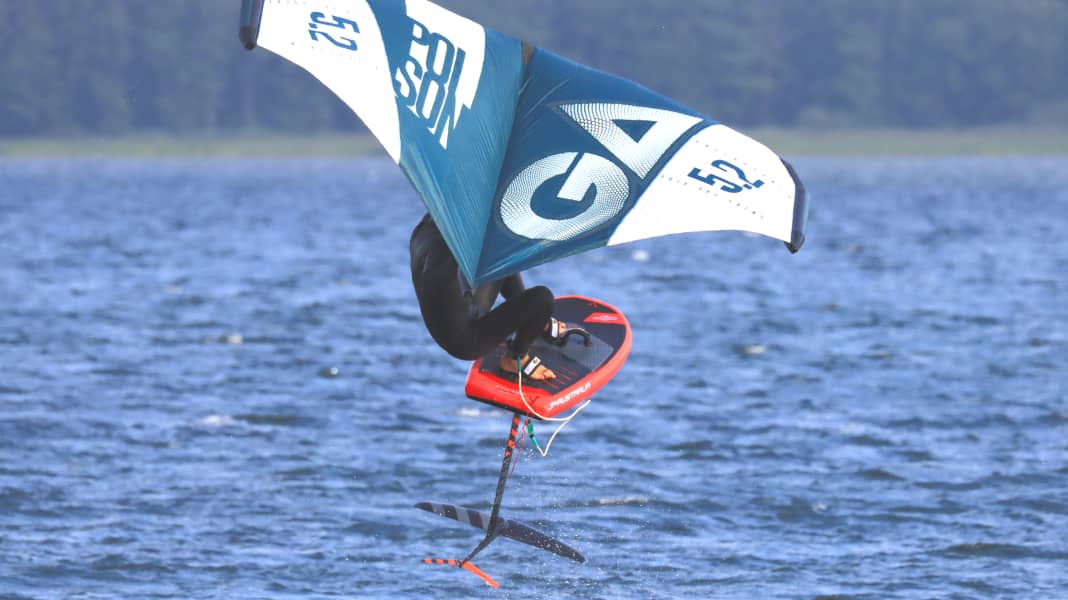 Test of the JP X-Winger wingfoil board