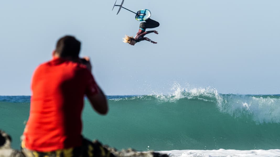 Day 3 of the GWA Tarifa Wing Pro - Guénolé wins tow-in