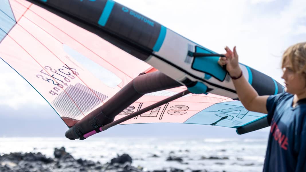 Duotone Miniboom Platinum SLS - thin carbon boom for slick wings