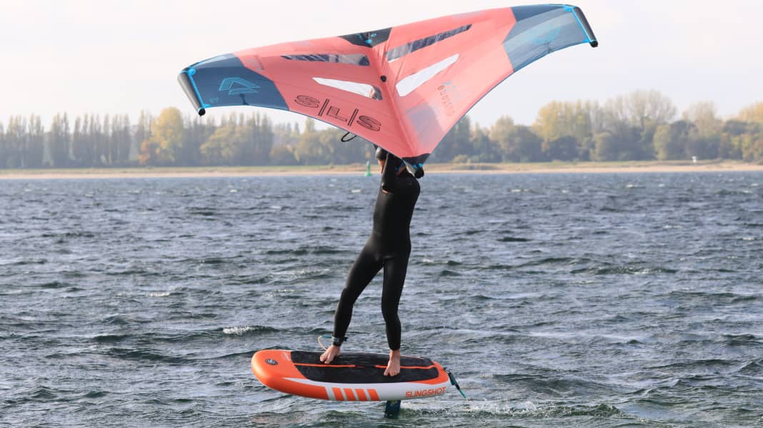 Slingshot I-Fly - das aufblasbare Wingboard im Test
