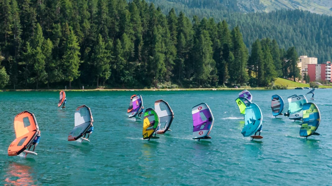 The highlights of the GWA Wingfoil Race St. Moritzersee