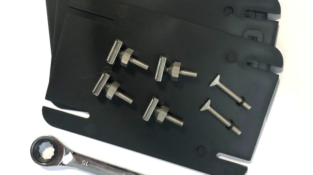 Foilmount Trimmsystem: Anpassung des Foil-Winkels am Board