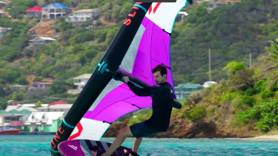 Upwind 360 - new wingfoil manoeuvres from the Wing Academy