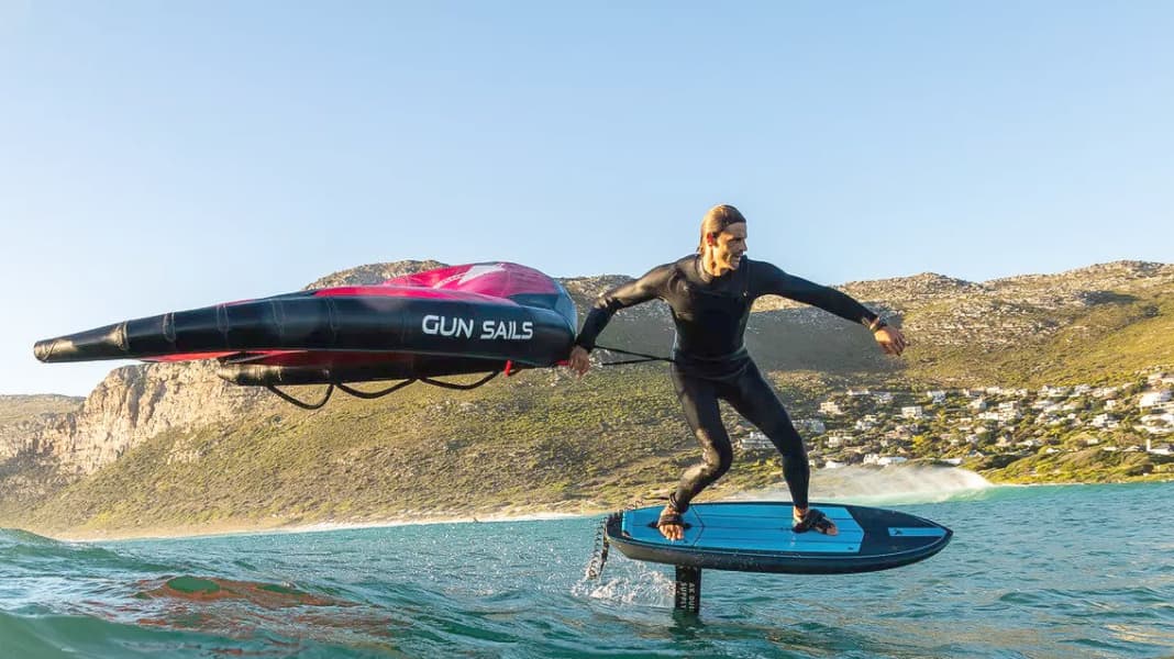 Wingsurf camp with Flo Jung: Wings at the most beautiful spots in Cape Town