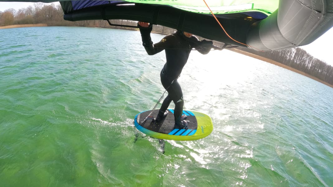 The Slingshot Wing Craft V2 in test - compact new development