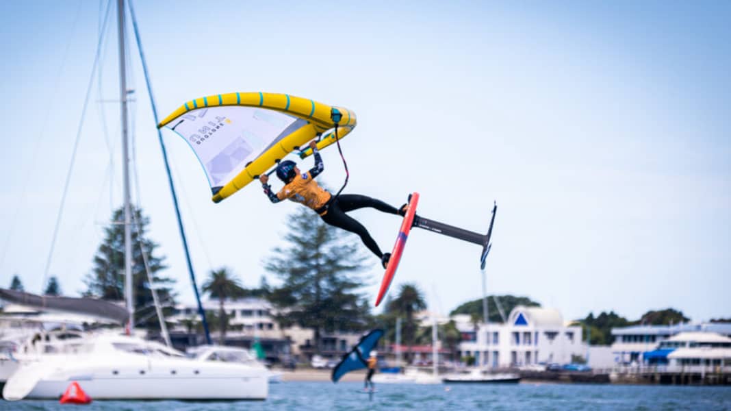 Wingfoil World Cup: Suardiaz and Mac Donald win in Tauranga