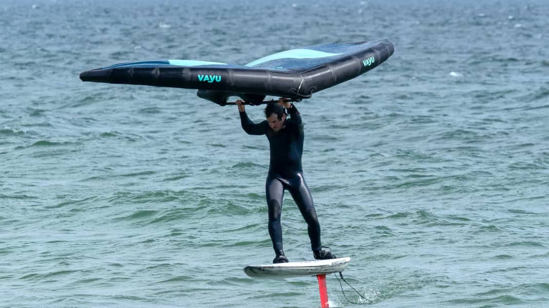 Wingsurfen lernen in der Welle – Flughöhe kontrollieren