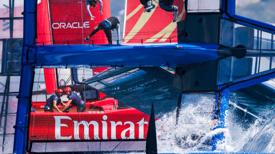 Yacht Racing Image Award 2024 : Samo Vidic gagne avec une photo de SailGP