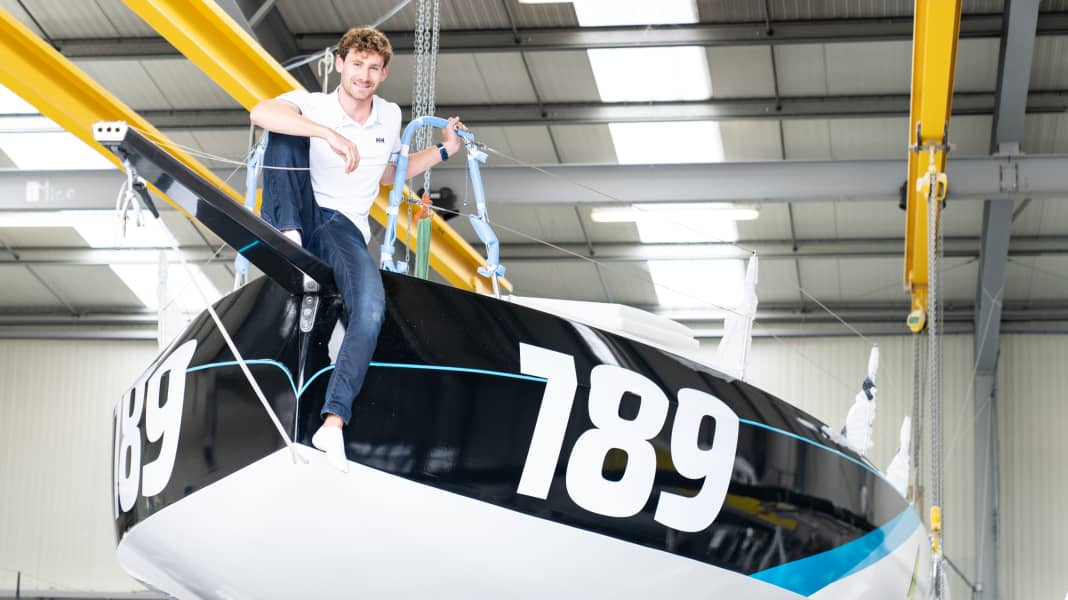 Class 40: New boat for Burke - "It's amazing when the dream is in front of you"