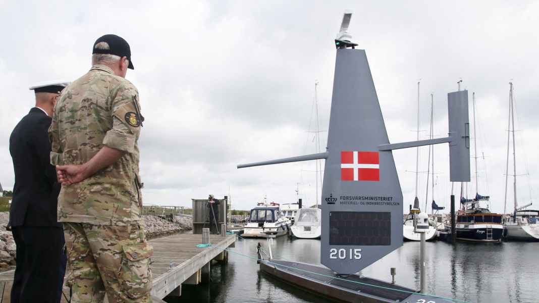 Danish Baltic Sea: Silent and vigilant - navy tests sailing drone
