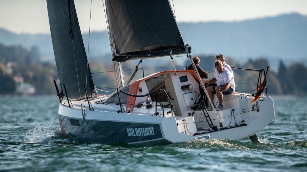Schon gesegelt: Die ersten Eindrücke vom Test mit der Bente 28