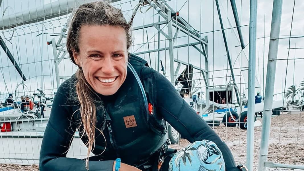 From sailing to kiting: Leonie Meyer - mum with a lion's heart on course for the Olympics