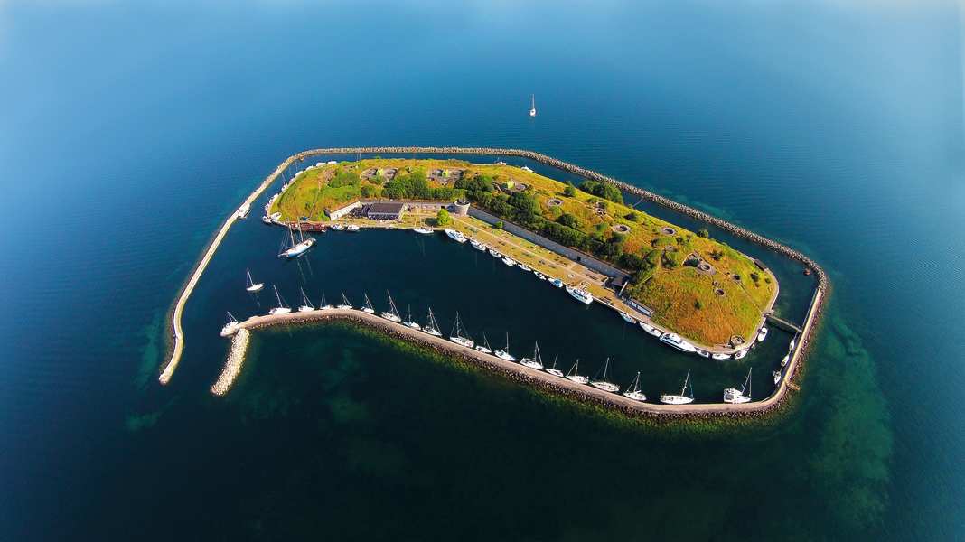 For 10 million euros: Flakfortet Fortress and Marina are for sale
