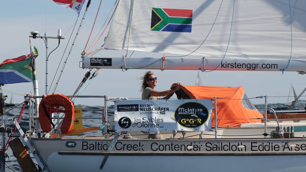 Golden Globe Race: Kirsten Neuschäfer's lead has melted away considerably