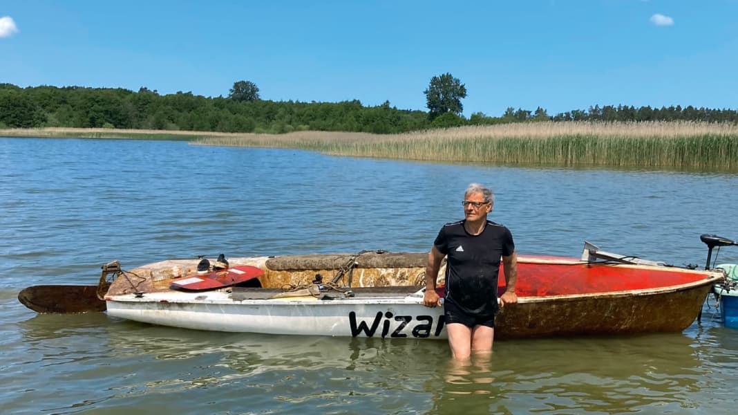 Interview: Happy ending after a two-year search - capsized sailing boat recovered