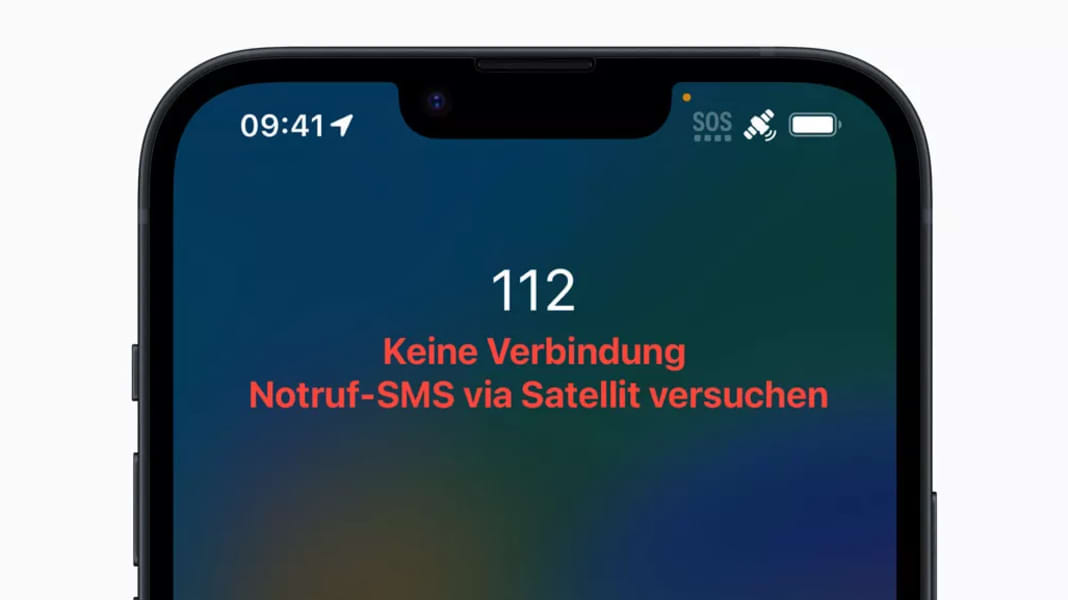 Communication : comment l'iPhone 14 peut appeler à l'aide par satellite même en mer