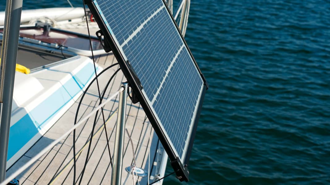 Tried and tested: The mobile Flinrail solar module in a practical test