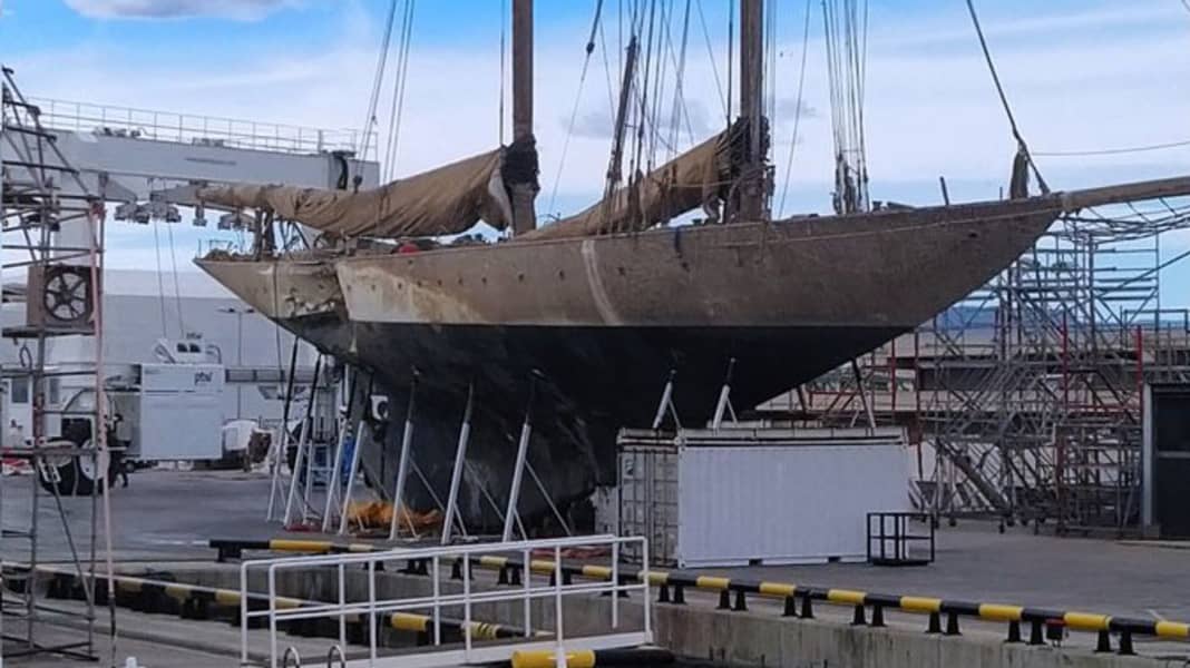 Rammed schooner: "Eleonora" must be scrapped