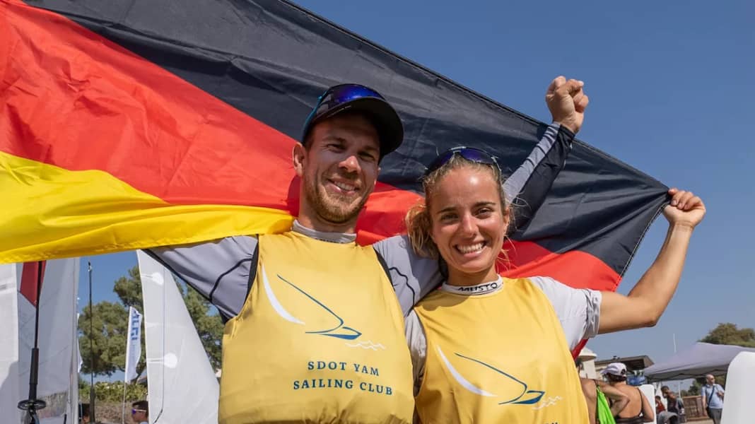 470er-Mixed-WM: Luise Wanser und Philipp Autenrieth holen ihr Gold