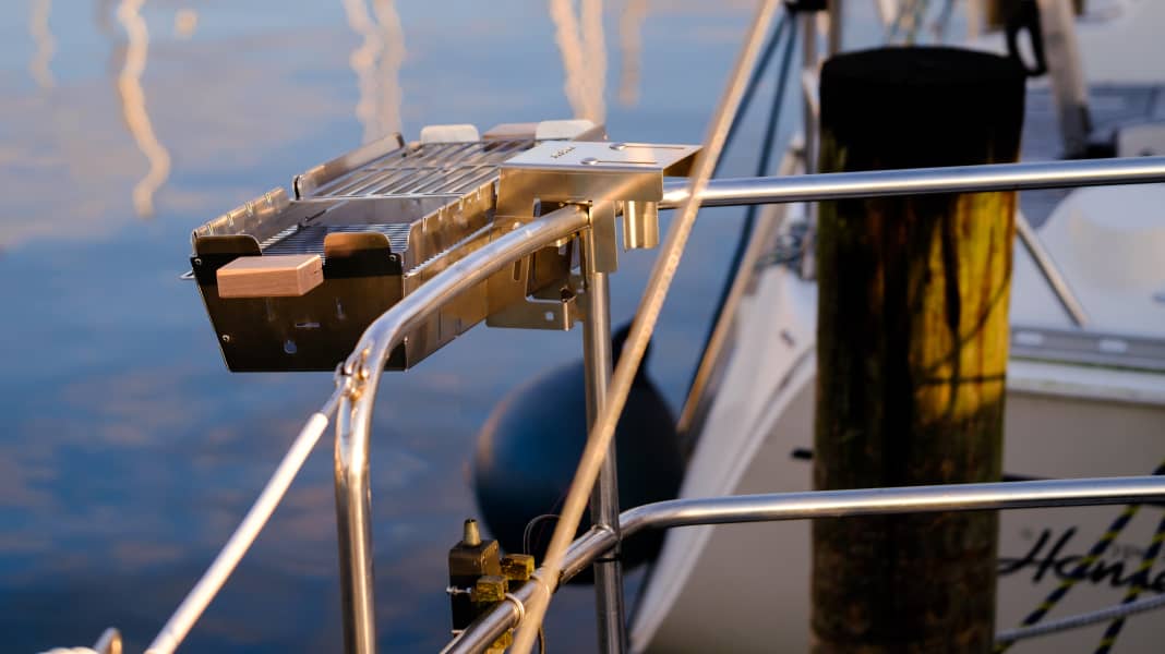 Knister Gas Hero: the perfect barbecue for on-board use?