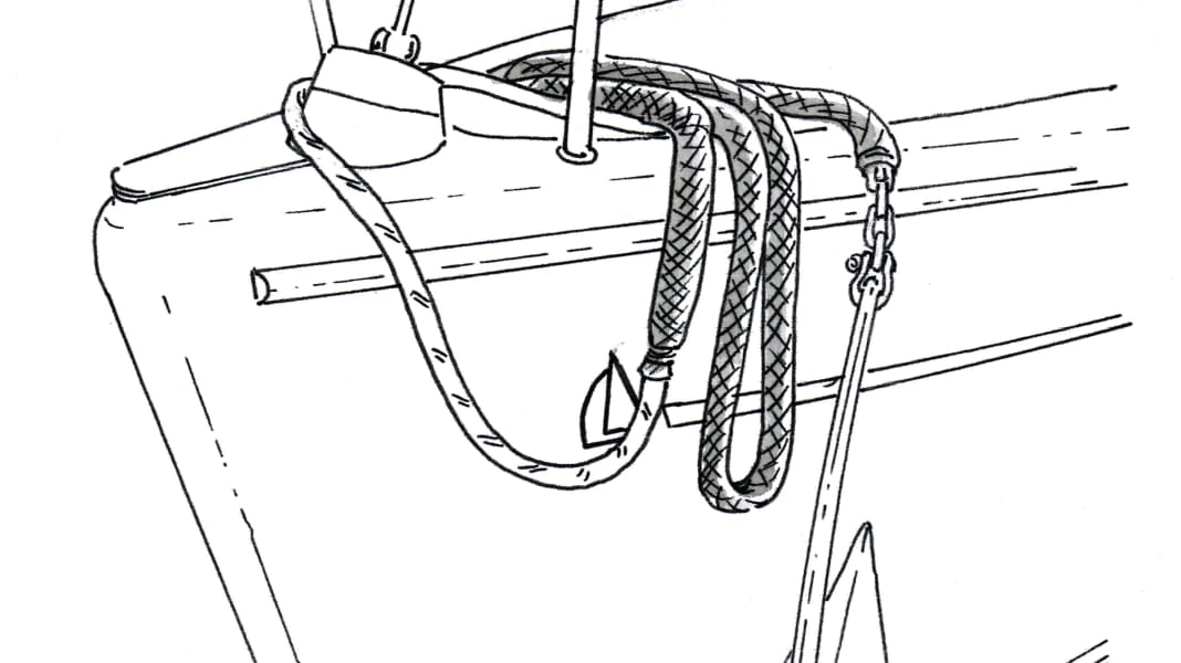 Reader tip of the week: No scratches: protection for the anchor chain