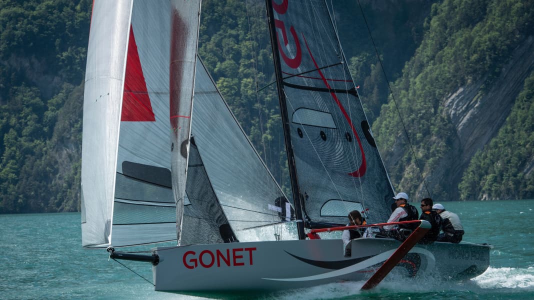 Segeln mit Foils: Monofoil Gonet: neuartiges Flugboot aus der Schweiz