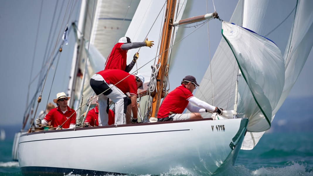 Championnat du monde des yachts 8 mR : Beautés du lac de Constance