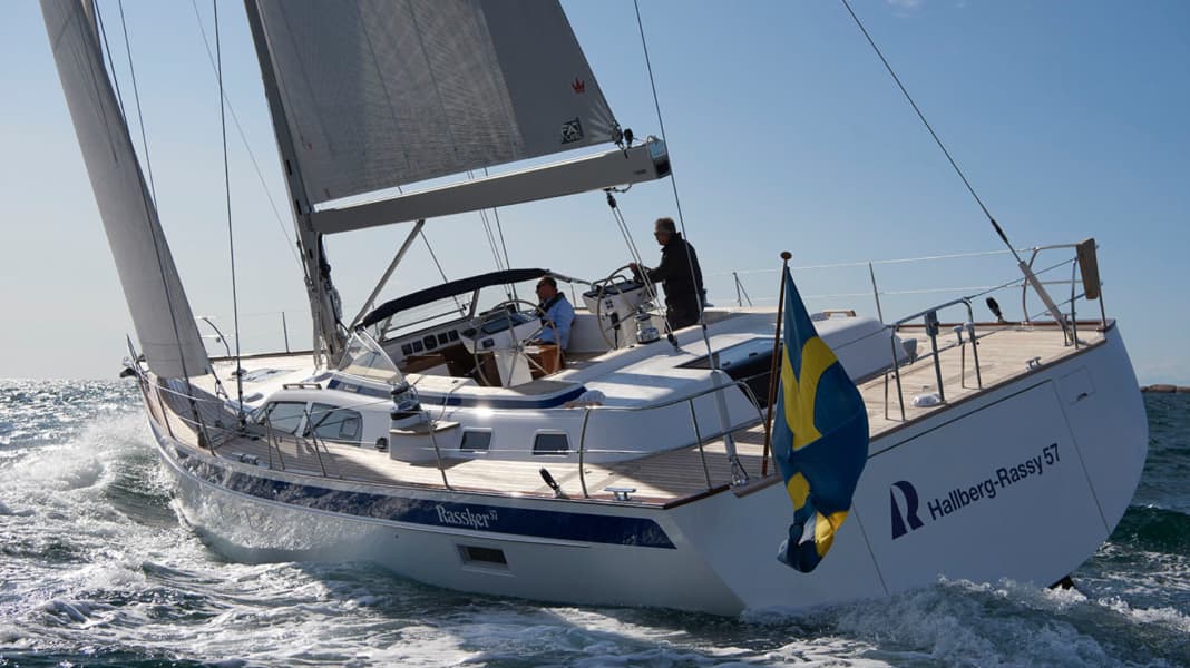 Yacht building: Hallberg-Rassy 57: Pure luxury on the test bench