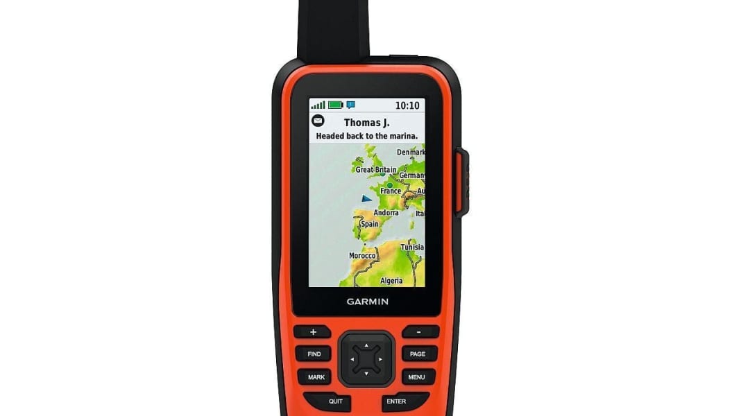 Navigation: Garmin GPSMAP 86i: Handheld GPS with emergency call function