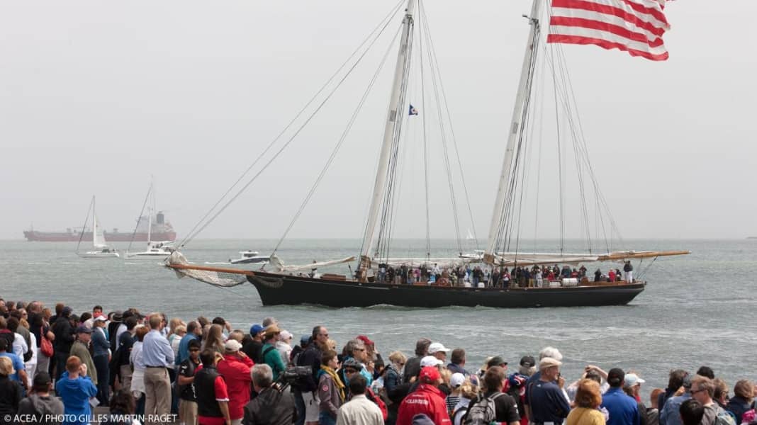 America's Cup: parata di apertura senza barche