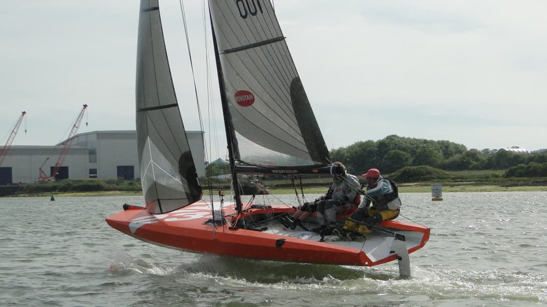 Quant 23: Hammer: The first keelboat takes off